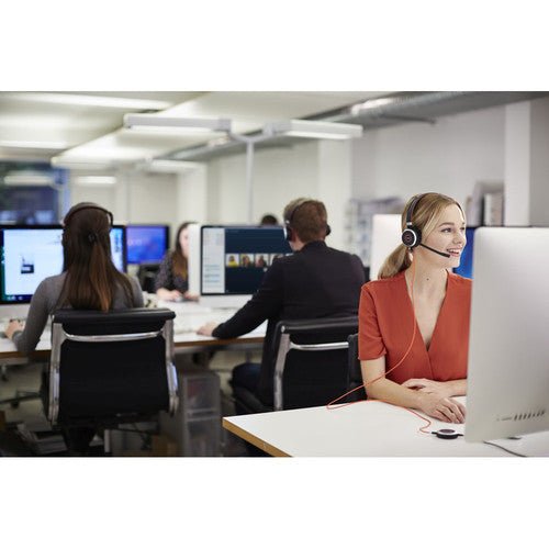 JABRA EVOLVE 40 UC USB - C Noise Isolation Stereo On Ear Wired Headset with Mic - Black - SWIFT PERIPHERALS6399-829-289