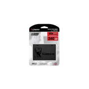 Kingston A400 240GB 2.5-inch SATA internal solid state drive retail packaging