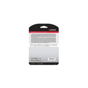 Back packaging of 2.5 inch SATA internal solid state drive with product details and logos