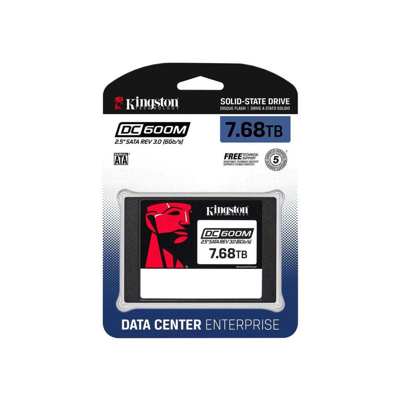 Kingston DC600M Series 7.68TB SSD 2.5” SATA Enterprise Server NAS Solid State Drive - SWIFT PERIPHERALSSEDC600M-7.68TB