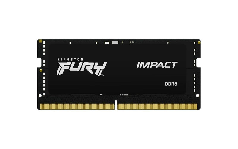 Kingston Fury Impact 16GB DDR5 RAM 5600MHz CL40 SODIMM Laptop Memory - SWIFT PERIPHERALSKF556S40IB-16