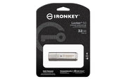 Kingston Ironkey Locker+ 50 32GB Encrypted USB Metal Casing Flash Drive - SWIFT PERIPHERALSIKLP50/32GB