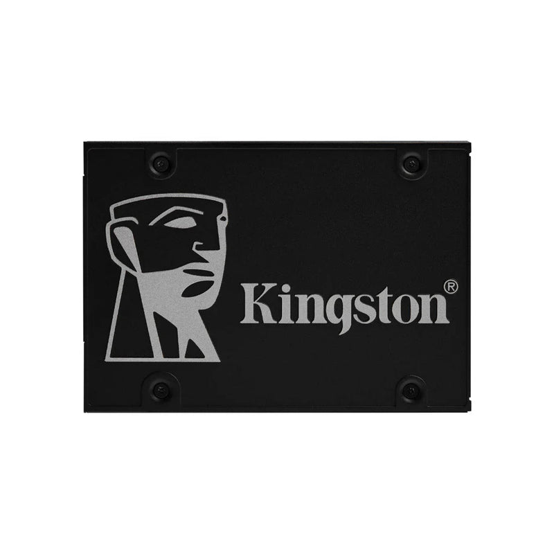 2.5-inch internal solid state drive with black casing and logo, suitable for SATA storage upgrade