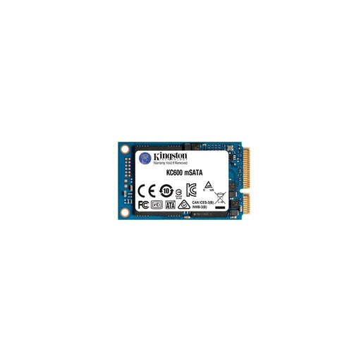 Kingston KC600 256GB mSATA 3D TLC NAND Internal Gaming SSD - SWIFT PERIPHERALSSKC600MS-256G