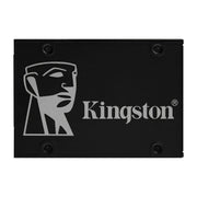 2.5-inch internal solid state drive with silver logo and text on black casing