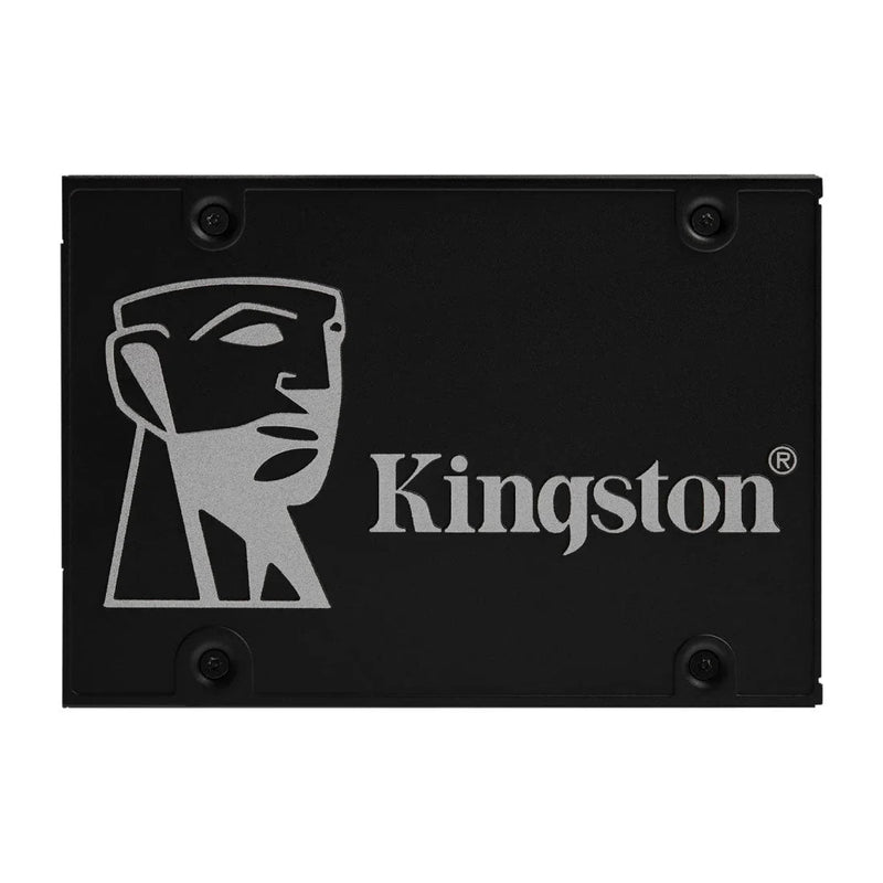 2.5-inch internal solid state drive with silver logo and text on black casing