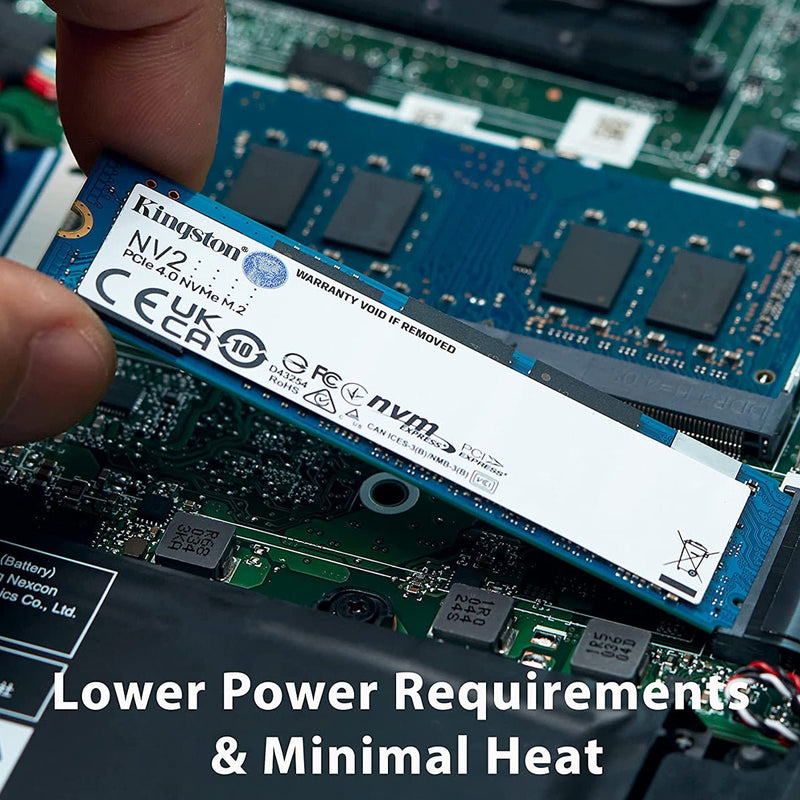 Kingston NV2 500GB M.2 NVMe PCIe 4.0 Internal SSD - SWIFT PERIPHERALSSNV2S-500G
