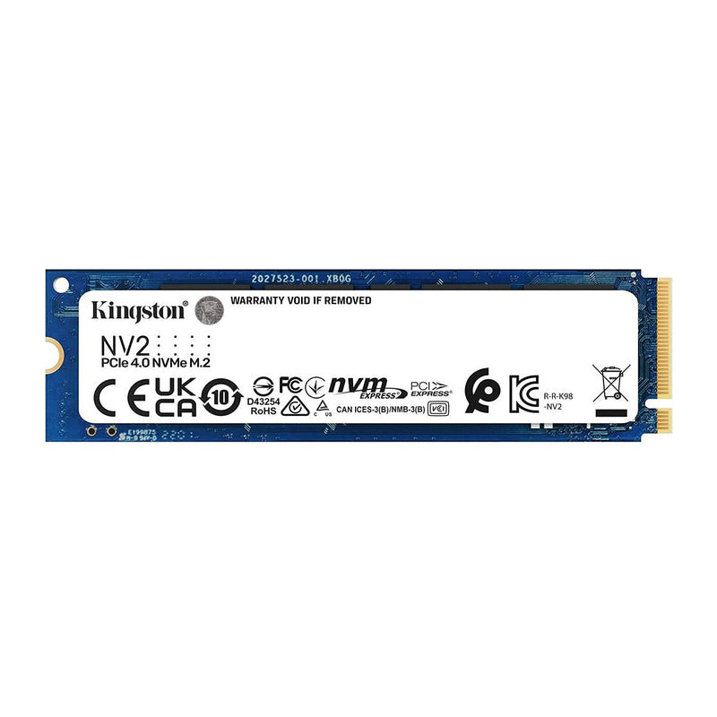 Kingston NV2 500GB M.2 NVMe PCIe 4.0 Internal SSD - SWIFT PERIPHERALSSNV2S-500G