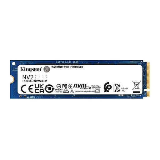 Kingston NV2 500GB M.2 NVMe PCIe 4.0 Internal SSD - SWIFT PERIPHERALSSNV2S-500G