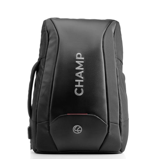 LAPCARE Champ 27L Anti Theft Water Resistant Backpack with Mobile Charging Port - Black - SWIFT PERIPHERALSLBP-003