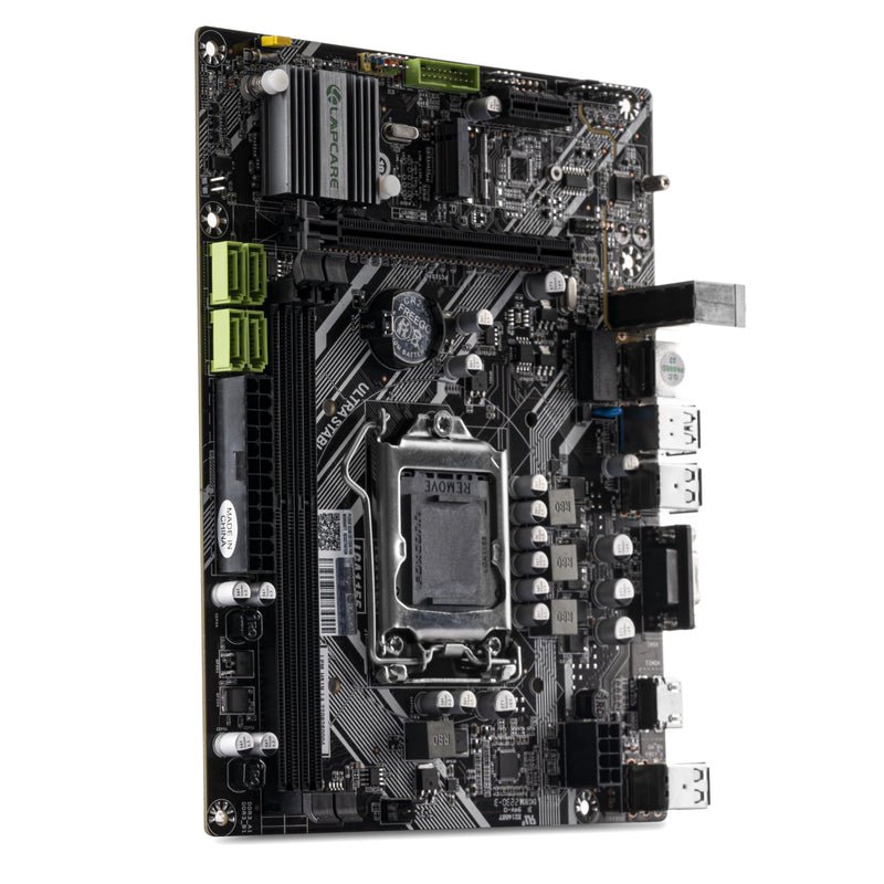 LAPCARE Intel H61 Chipset LGA1155 Socket DDR3 Motherboard with NVME Slot - SWIFT PERIPHERALSLKMBMH8003