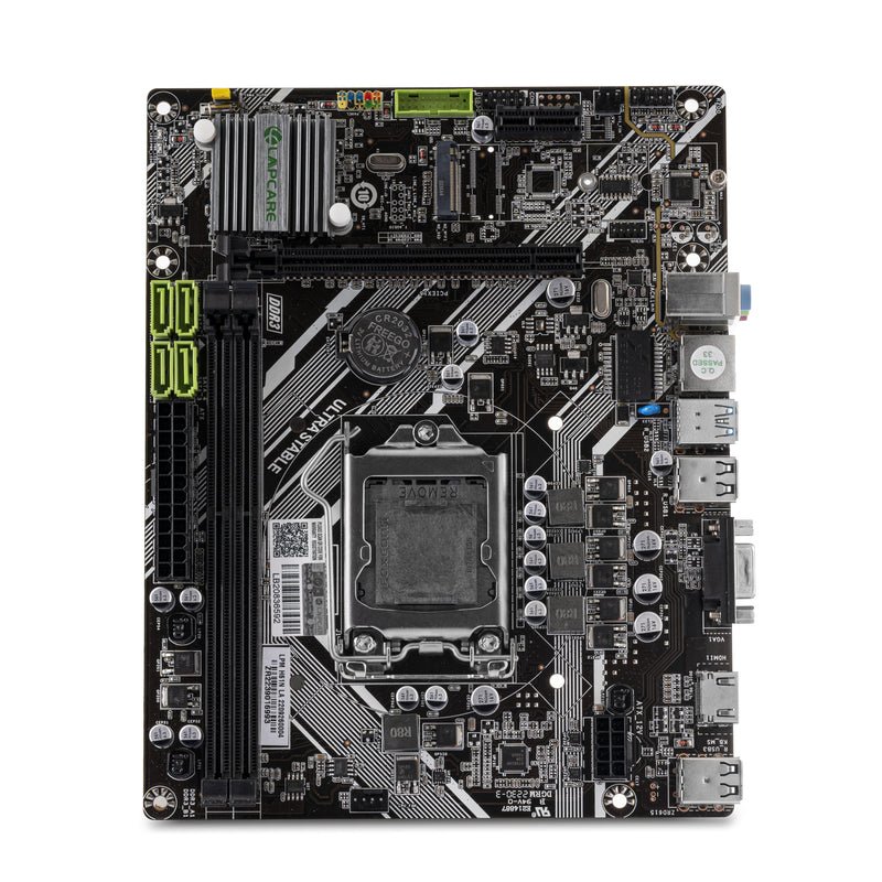 LAPCARE Intel H61 Chipset LGA1155 Socket DDR3 Motherboard with NVME Slot - SWIFT PERIPHERALSLKMBMH8003