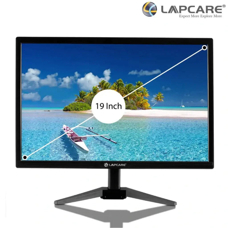 LAPCARE LM195WDH 19" 60Hz HD LED Monitor with VGA & HDMI Ports - SWIFT PERIPHERALSLKTFVG8680