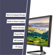 LAPCARE LM21WHD 20" 60Hz 1600x900 VGA HDMI Wall Mountable LED Monitor - SWIFT PERIPHERALSLKTFVH8683