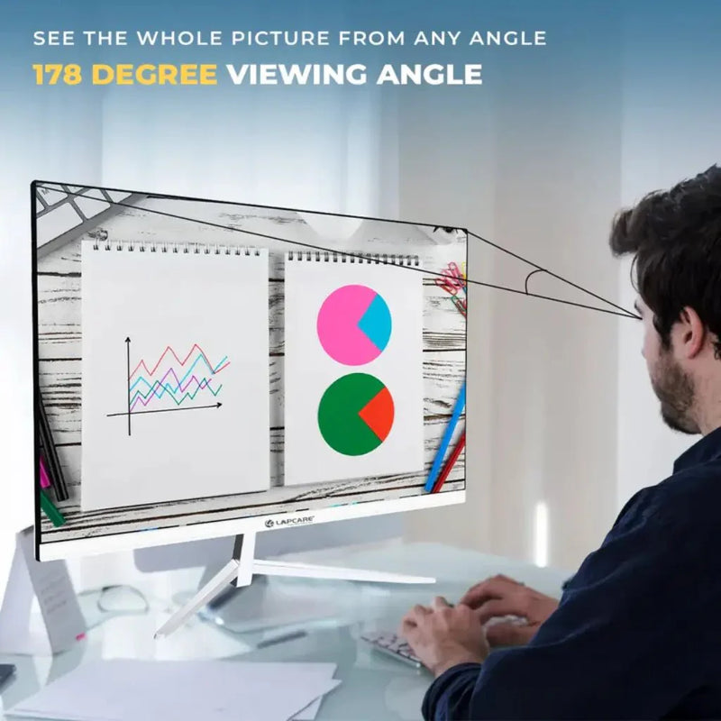 LAPCARE LM22WHD - SP 22" 60Hz 5ms Full HD LED Monitor with Built - in Speakers - SWIFT PERIPHERALSLKTFHS8650