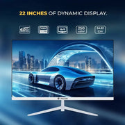 LAPCARE LM22WHD - SP 22" 60Hz 5ms Full HD LED Monitor with Built - in Speakers - SWIFT PERIPHERALSLKTFHS8650