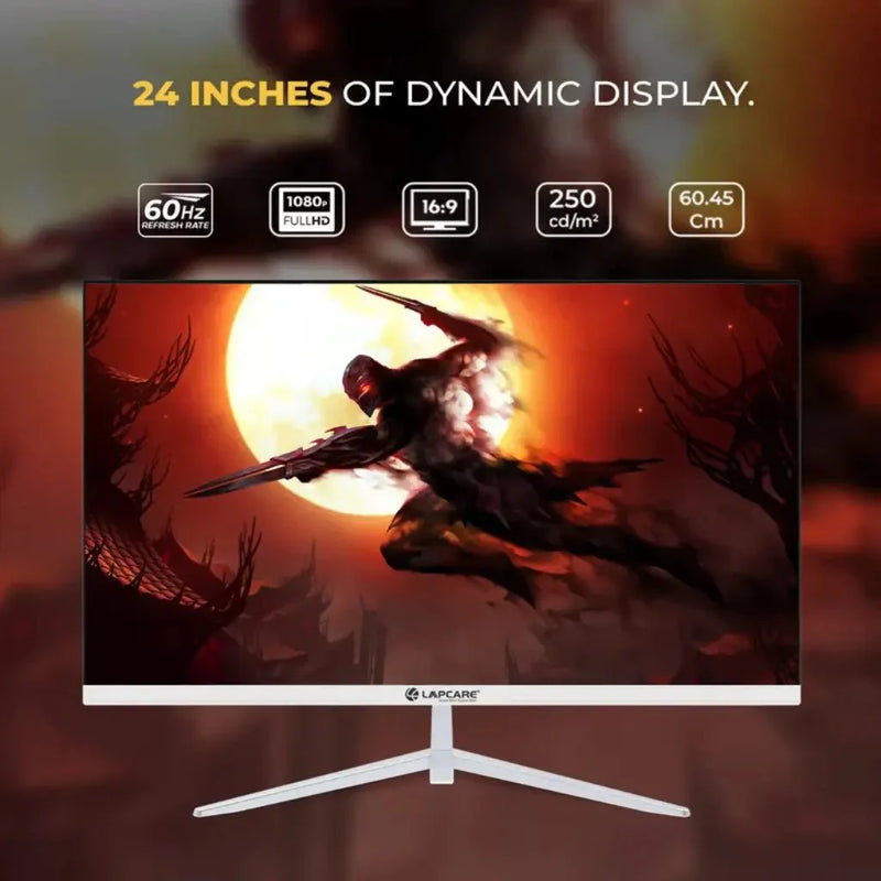 LAPCARE LM24GMWSP 24" 60Hz 5ms Full HD LED Monitor with Built - in Speakers - SWIFT PERIPHERALSLKTFMW8649