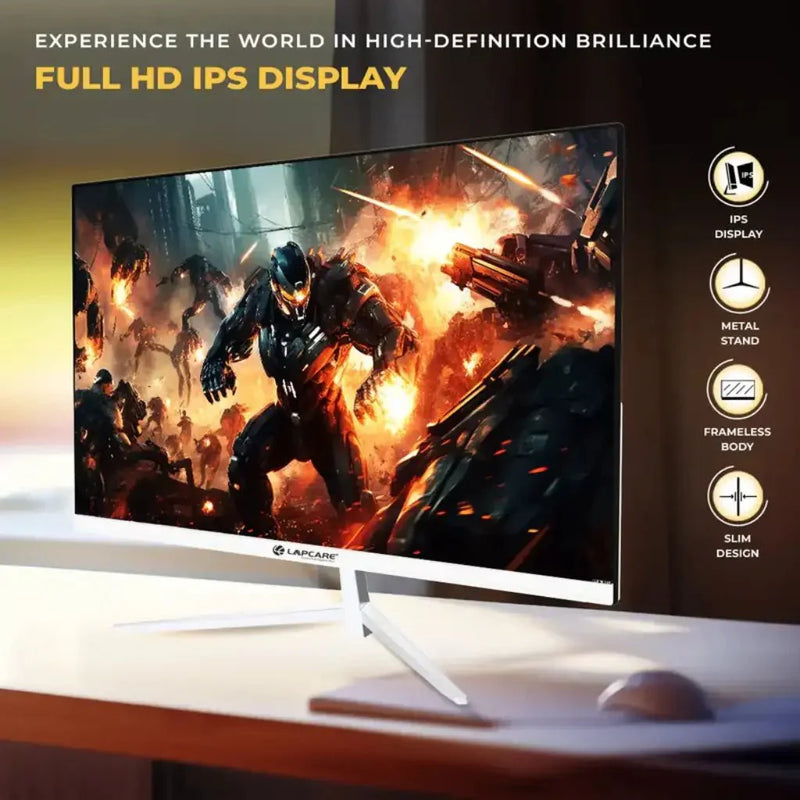 LAPCARE LM27GMWSP 27" 75Hz 5ms Full HD LED Monitor with Built - in Speakers - SWIFT PERIPHERALSLKTFHD8648