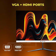 LAPCARE LM27WHD 27" 75Hz 5ms Full HD LED Wall Mountable Monitor - SWIFT PERIPHERALSLKTFVG8651