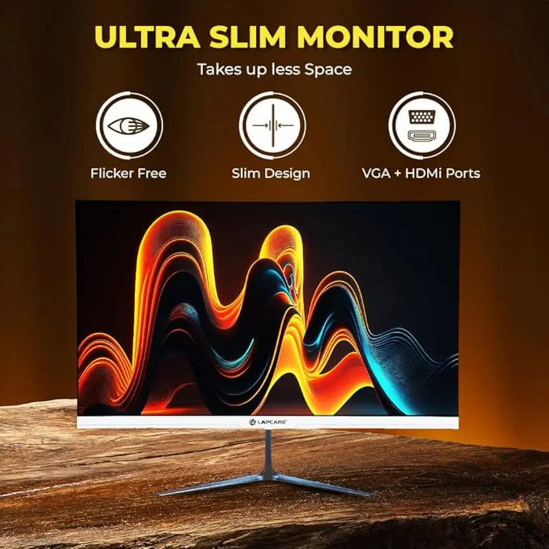 LAPCARE LM27WHD 27" 75Hz 5ms Full HD LED Wall Mountable Monitor - SWIFT PERIPHERALSLKTFVG8651