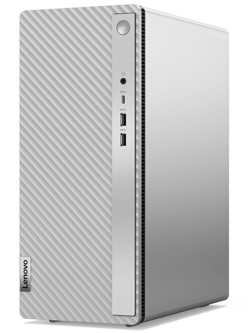 LENOVO IDEACENTRE 3 DESKTOP (INTEL CELERON G6900/8GB/512GB SSD/INTERATED UHD GRAPHICS 710/WIFI 6/BLUETOOTH 5.1/USB CALLIOPE KEYBOARD & MOUSE/CLOUD GREY), 90SM00FXIN - SWIFT PERIPHERALS90SM00FXIN