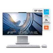 LENOVO IDEACENTRE AIO 13TH GEN CORE I3 - 1315U 27" FHD IPS (8GB RAM/512GB SSD/WINDOWS11/OFFICE 24/3WX2 HARMAN SPEAKERS/WIRELESS EOS KEYBOARD & MOUSE, CLOUD GREY), F0HM00PKIN ALL - IN - ONE DESKTOP - SWIFT PERIPHERALS1094878