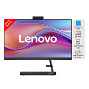 LENOVO IDEACENTRE AIO 3 INTEL CELERON 7305 22 INCH FHD IPS 3 - SIDE EDGELESS ALL - IN - ONE DESKTOP WITH ALEXA BUILT - IN (8GB/512GB SSD/WIN11/HD 720P CAMERA/USB WIRED KEYBOARD & MOUSE), F0GG0061IN - SWIFT PERIPHERALSF0GG0061IN
