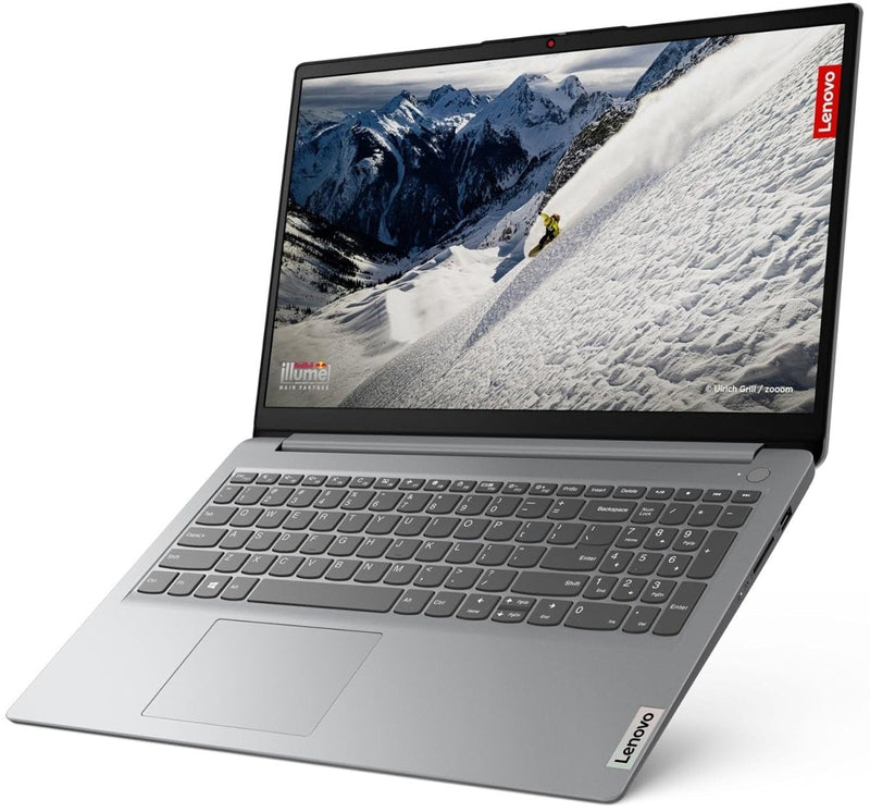 LENOVO IDEAPAD 1 82LX00F7IN [N4500 - /8GB/512GB SSD/WIN11 HOME/15.6"/INTEGRATED GRAPHICS/1 YEAR(S)/GREY] - SWIFT PERIPHERALS1096586