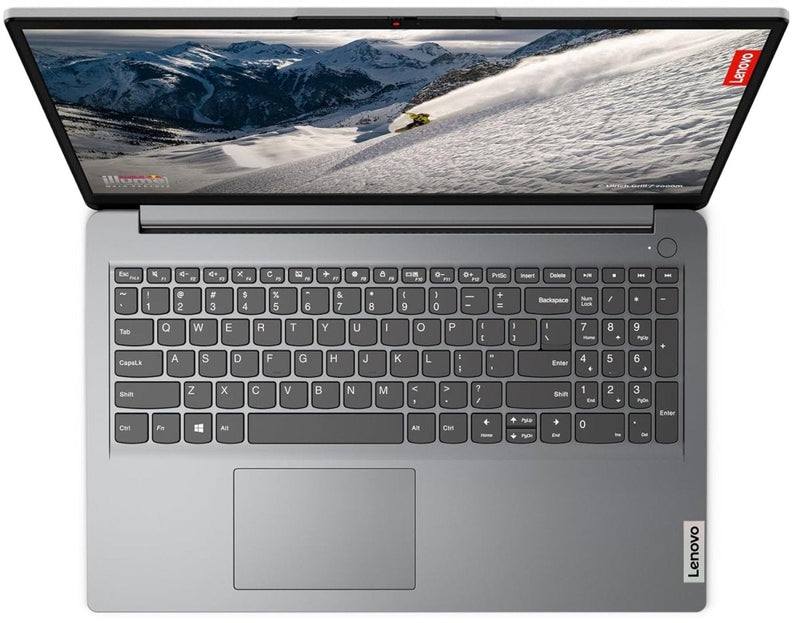 LENOVO IDEAPAD 1 82LX00F7IN [N4500 - /8GB/512GB SSD/WIN11 HOME/15.6"/INTEGRATED GRAPHICS/1 YEAR(S)/GREY] - SWIFT PERIPHERALS1096586