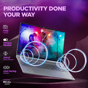 LENOVO IDEAPAD 5 2 - IN - 1 AMD RYZEN 5 8645HS 14" (35.5CM) WUXGA IPS 300NITS CONVERTIBLE LAPTOP (16GB RAM/512GB SSD/WIN 11/OFFICE HOME 2024/BACKLIT KB/FPR/FHD CAMERA/GREY/1.6KG), 83DR007CIN - SWIFT PERIPHERALS1092554