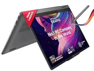 LENOVO IDEAPAD 5 2 - IN - 1 AMD RYZEN 5 8645HS 14 INCH (35.5CM) WUXGA IPS 300NITS CONVERTIBLE LAPTOP (16GB/512GB SSD/WIN 11/OFFICE 21/BACKLIT KB/FPR/FHD CAMERA/ALEXA/3 MON.GAME PASS/GREY/1.6KG), 83DR003DIN - SWIFT PERIPHERALSLenovo060