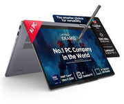 LENOVO IDEAPAD 5 2IN1 83KR000HIN [ULTRA5 - 225H/16GB/1TB SSD/WIN11 HOME+MS24/14.0" TOUCH/INTEGRATED GRAPHICS/1 YEAR(S)/LUNA GREY] - SWIFT PERIPHERALS1095767