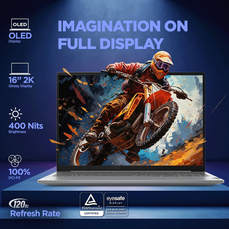 LENOVO IDEAPAD 5 PRO 83D5000SIN [R7 - 8845HS RYZEN/16GB/1TB SSD/WIN11 HOME+MSO/16.0 INCH/6GB - RTX4050 GRAPHICS /1 YEAR(S)/GREY] - SWIFT PERIPHERALS1091507