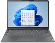 LENOVO IDEAPAD FLEX INTEL CORE I3 - 1215U 14 INCH(35.5CM) WUXGA+ IPS 2 - IN - 1 LAPTOP (8GB/512GB SSD/WINDOWS 11/MS OFFICE 2021/FHD CAMERA DIGITAL PEN/ALEXA/3 MONTH GAME PASS/GREY/1.5KG), 82R700KHIN - SWIFT PERIPHERALS1092553