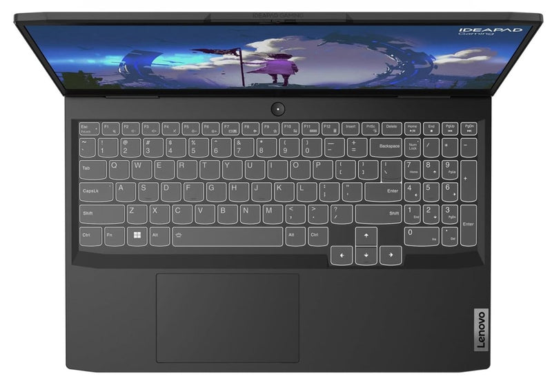 LENOVO IDEAPAD GAMING 3 12TH GEN INTEL CORE I5 12450H 15.6 INCH (39.62CM) FHD IPS 120HZ GAMING LAPTOP (16GB/512GB SSD/WIN11/OFFICE 21/NVIDIA RTX 3050 4GB/ALEXA/3 MON GAME PASS/ONYX GREY/2.3KG), 82S9017TIN - SWIFT PERIPHERALSLenovo121