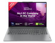 LENOVO IDEAPAD PRO 5 INTEL CORE ULTRA 9 185H BUILT - IN AI 16 INCH (40.6CM) 2K - OLED 400NITS 120HZ TOUCHSCREEN LAPTOP (32GB/1TB SSD/NVIDIA RTX 4050 6GB/WIN11/OFFICE/3MON. GAME PASS/GREY/1.9KG), 83D4002PIN - SWIFT PERIPHERALSLenovo074