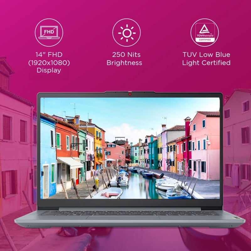 Lenovo IdeaPad Slim 3, 13th Gen Intel Core i3 - 1315U, 8GB, 512GB SSD, Intel UHD Graphics, 14 Inch FHD, Win 11, MS Office 2024, Grey, 82X6005KIN - SWIFT PERIPHERALS1095307