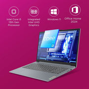 Lenovo IdeaPad Slim 3, 13th Gen Intel Core i3 - 1315U, 8GB, 512GB SSD, Intel UHD Graphics, 14 Inch FHD, Win 11, MS Office 2024, Grey, 82X6005KIN - SWIFT PERIPHERALS1095307