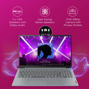 LENOVO IDEAPAD SLIM 3 82XM00A7IN [R5 - 7530U RYZEN/8GB/512GB SSD/WIN11 HOME+MSO/15.6 INCH/INTEGRATED GRAPHICS /1 YEAR(S)/GREY] - SWIFT PERIPHERALS1092344