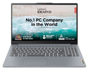 LENOVO IDEAPAD SLIM 3 82XQ008VIN [R5 - 7520U RYZEN/16GB/512GB SSD/WIN11 HOME+MSO/15.6 INCH/INTEGRATED GRAPHICS /1 YEAR(S)/GREY] - SWIFT PERIPHERALS1088692