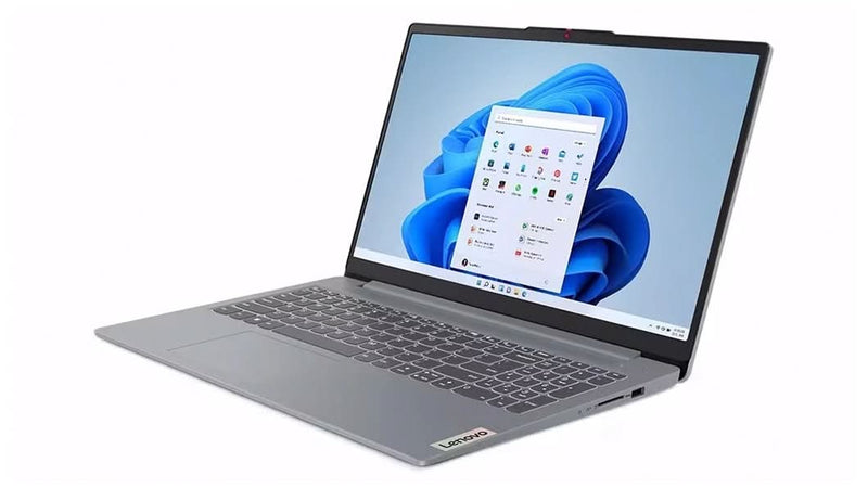 Lenovo IdeaPad Slim 3 AMD Ryzen 5 7520U, 16GB, 512GB SSD, Integrated AMD Radeon 610M, 15.6 Inch FHD, Win 11 Home, MS Office 2024, Arctic Grey, 82XQ00W4IN - SWIFT PERIPHERALS1096757
