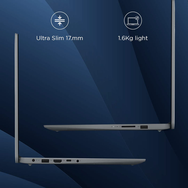 LENOVO IDEAPAD SLIM 3, INTEL CORE I3, 12TH GEN, 8GB RAM, 512GB SSD, FHD, 15.6"/39.62CM, WINDOWS 11, OFFICE HOME 2024, ARCTIC GREY, 1.63KG, 82RK01ABIN, INTEL UHD GRAPHICS, 1YR ADP FREE LAPTOP - SWIFT PERIPHERALS1095147