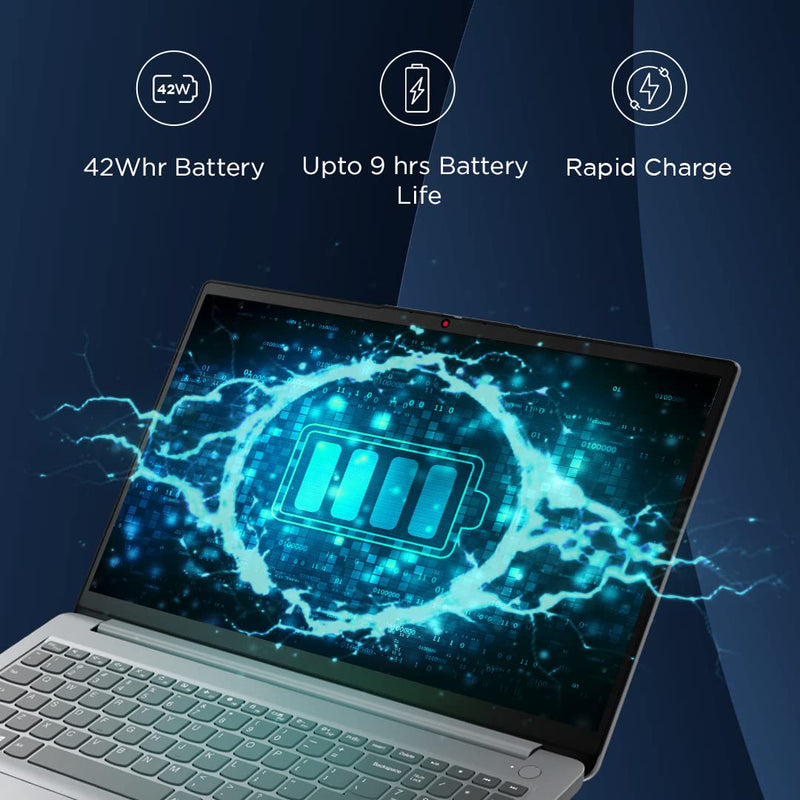 LENOVO IDEAPAD SLIM 3, INTEL CORE I3, 12TH GEN, 8GB RAM, 512GB SSD, FHD, 15.6"/39.62CM, WINDOWS 11, OFFICE HOME 2024, ARCTIC GREY, 1.63KG, 82RK01ABIN, INTEL UHD GRAPHICS, 1YR ADP FREE LAPTOP - SWIFT PERIPHERALS1095147