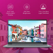 LENOVO IDEAPAD SLIM 3 RYZEN 5 5625U 15.6" (39.6CM) FHD THIN AND LIGHT LAPTOP (16GB RAM/512GB SSD/INTEGRATED AMD RADEON GRAPHICS/WINDOWS 11/OFFICE HOME 2024/GREY/1.6KG), 82XM00UGIN - SWIFT PERIPHERALS1094875