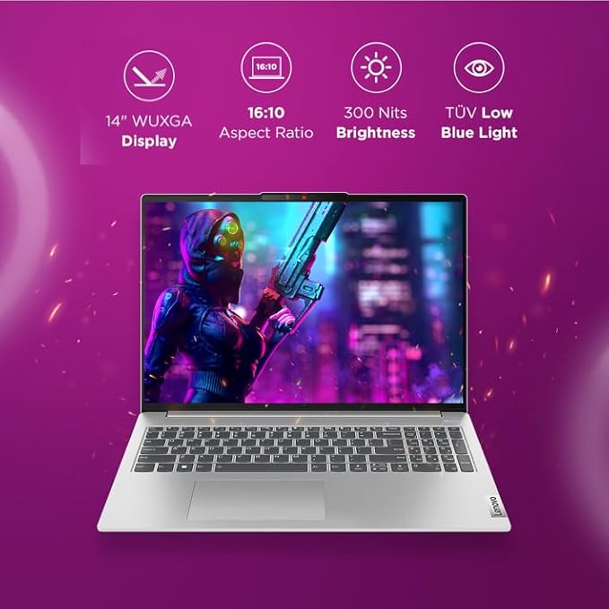 LENOVO IDEAPAD SLIM 5 82XD003MIN [CI5 - 13420H 13TH GEN/16GB/512GB SSD/WIN11 HOME+MSO/14.0 INCH/INTEGRATED GRAPHICS /1 YEAR(S)/GREY] - SWIFT PERIPHERALS1086328
