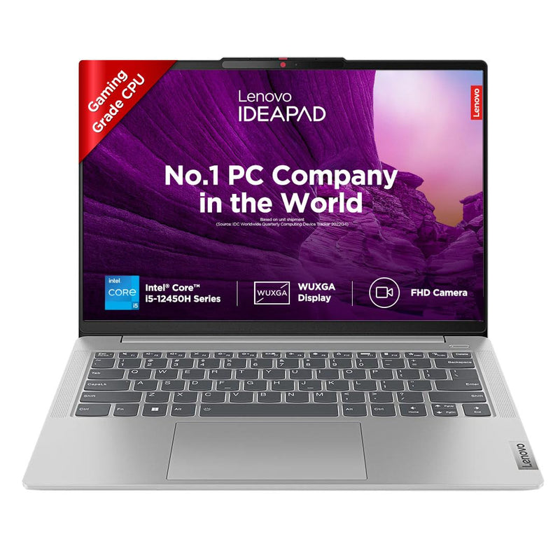 LENOVO IDEAPAD SLIM 5 83BF0043IN [CI5 - 12450H 12TH GEN/16GB/1TB SSD/WIN11 HOME+MSO/14.0 INCH/INTEGRATED GRAPHICS /1 YEAR(S)/GREY] - SWIFT PERIPHERALS1087019