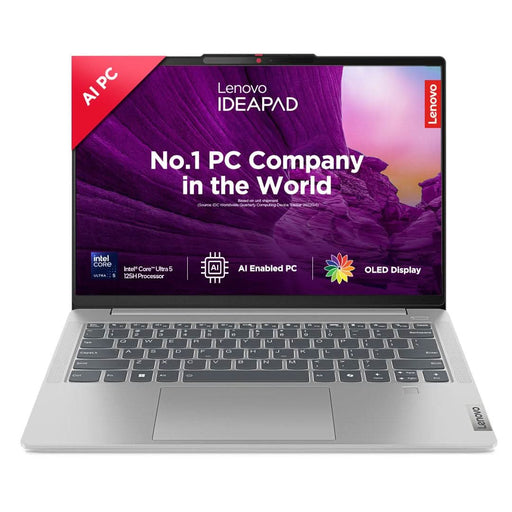 LENOVO IDEAPAD SLIM 5 INTEL CORE ULTRA 5 125H BUILT - IN AI 14 INCH (35.5CM) WUXGA - OLED 400NITS THIN & LIGHT LAPTOP (16GB/1TB SSD/WIN 11/OFFICE 21/FHD+IR CAMERA/ALEXA/3 MON GAMEPASS/GREY/1.4KG), 83DA003GIN - SWIFT PERIPHERALSLenovo123