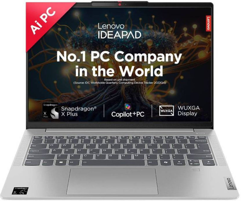 LENOVO IDEAPAD SLIM 5X 83HL0035IN [SD - X1P - 42 - 100 SNAPDRAGON X PLUS/16GB/1TB SSD/WIN11 HOME+MSO/14.0 INCH/INTEGRATED GRAPHICS /1 YEAR(S)/GREY] - SWIFT PERIPHERALS1090918