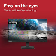Lenovo L24 ‑ 4e 23.8″ 100 Hz FHD IPS Borderless Monitor HDMI/VGA Tilt Stand - SWIFT PERIPHERALSL24-4e