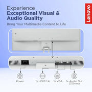 Lenovo L24i‑4A 23.8″ 100 Hz 1 ms FHD IPS Monitor Dual 3 W Speakers - SWIFT PERIPHERALSL24I-4A